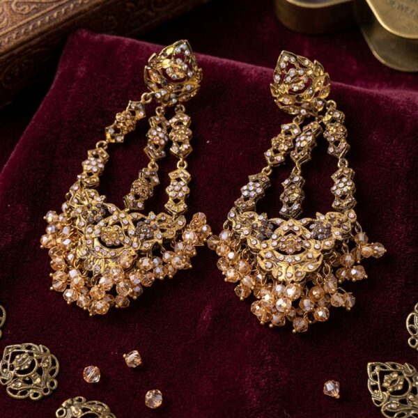 Kundan earrings