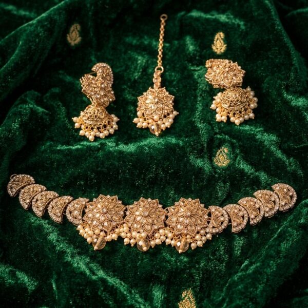 New age Kundan set